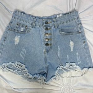 jean shorts